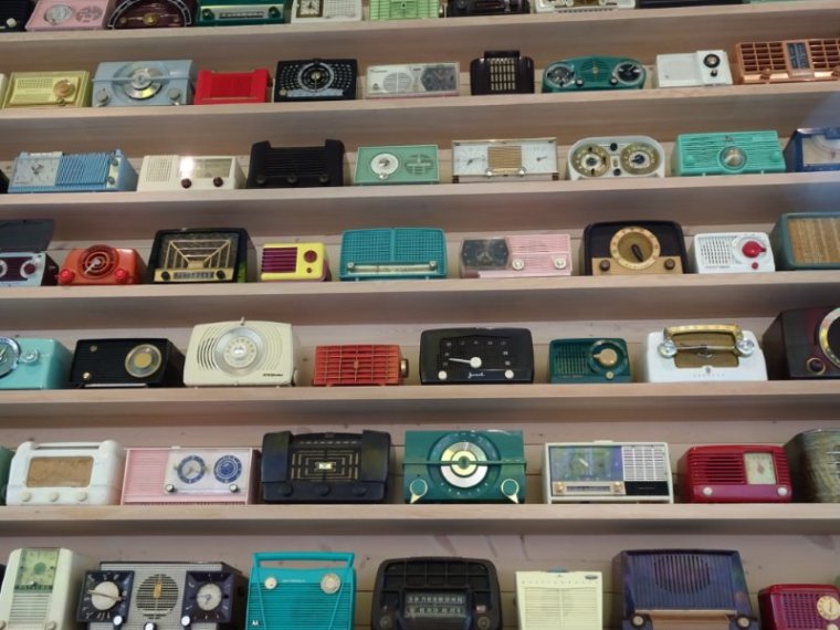 Chihuly radio collection