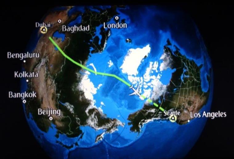 Dubai to Seattle