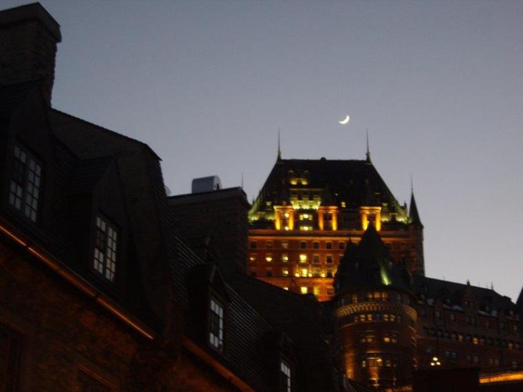 Moon over Chateau
